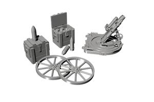 German WWI 7.58 cm Leichter minenwerfer n/A – all resin kit 1/35