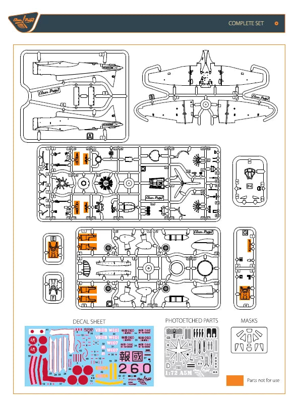 Clear Prop A5M4 Claude Advanced Kit