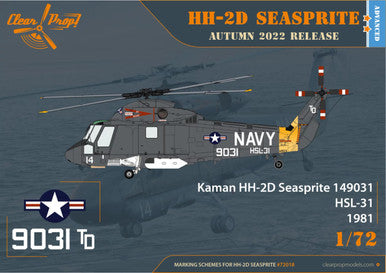 1/72 Clear Prop HH-2D Seasprite