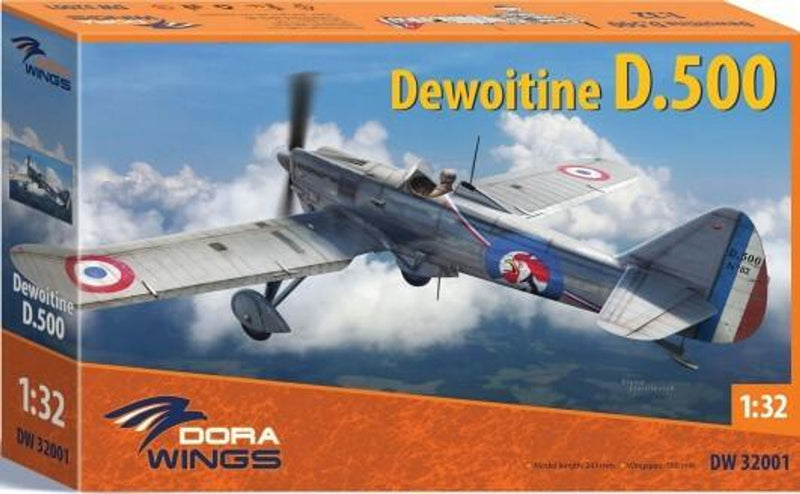 Dewoitine D500 French Air Force Monoplane Fighter