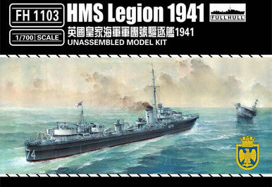 1/700 Flyhawk Models HMS Legion Plastic Model Kit