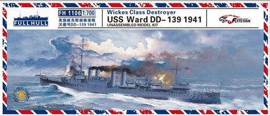 1/700 Flyhawk Models USS Ward DD-139