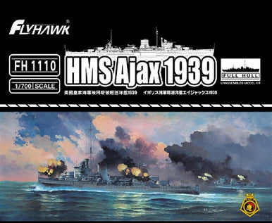 1/700 Flyhawk HMS Ajax 1939 Plastic Model Kit