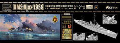 1/700 Flyhawk HMS Ajax 1939 Deluxe Edition Plastic Model Kit