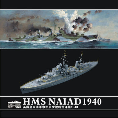 1/700 Flyhawk HMS Naiad Light Cruiser Plastic Model Kit