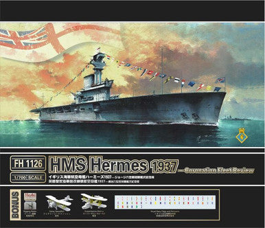 1/700 Flyhawk Models Aircraft Carrier HMS Hermes 1937 Coronation Fleet Review