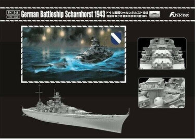 1/700 Flyhawk Models German Battleship Scharnhorst 1943