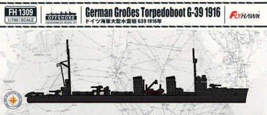 1/700 Flyhawk German Grobes Torpedoboot G-39 1916 Plastic Model Kit