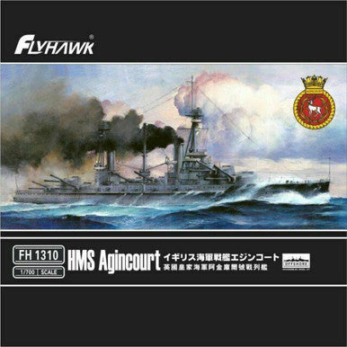 1/700 Flyhawk Models HMS Agincourt Plastic Model Kit