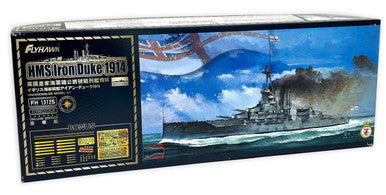 1/700 Flyhawk HMS Iron Duke DELUXE SET Plastic Model Kit