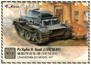 1/72 Flyhawk German Pz.Kpfw II Ausf J(VK.16.01) Armor Model Kit