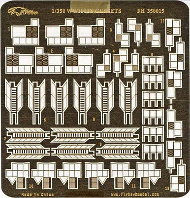 1/350 Flyhawk Photo Etch WWII IJN Accomodation Ladder