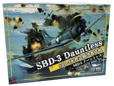 1/72 Flyhawk Douglas SBD-3 Dauntless Plastic Model Kit