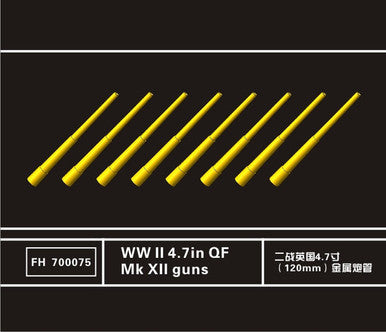 1/700 Flyhawk Photo Etch 4.7in QF Mk XII guns