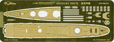 1/700 Flyhawk Photo Etch WWII Akizuki Flight Deck for Fujimi