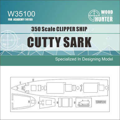 1/350 Flyhawk Clipper Ship Cutty Sark (For Academy 14110)