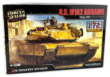 1/72 Forces of Valor M1A2 Abrams Plastic Model Kit