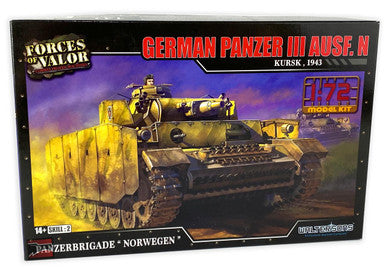 1/72 Forces of Valor Panzer III Plastic Model Kit