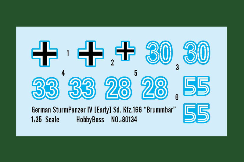 STURMPANZER IV EARLYSD. KFZ166 BRUMMBAR