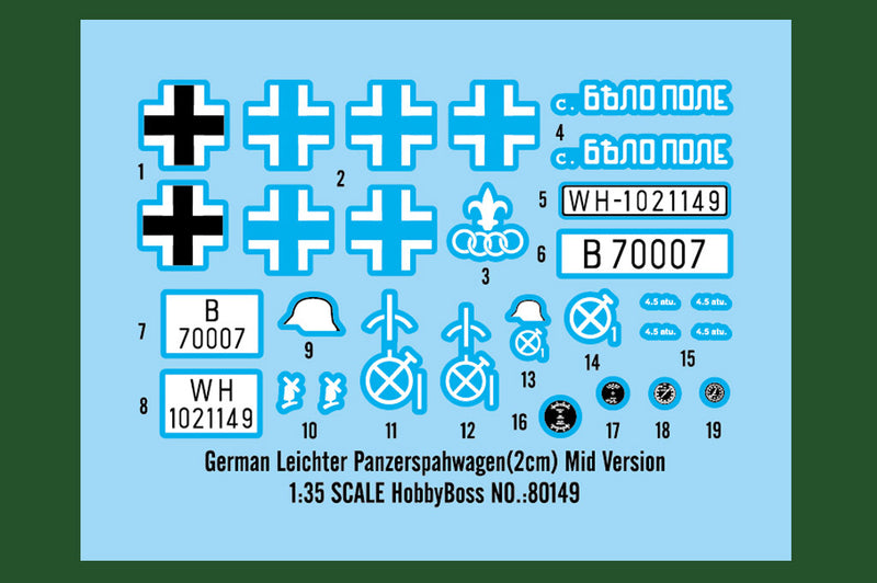 GERMAN LEICHTER PANZERSPAHWAGEN(2CM) MID