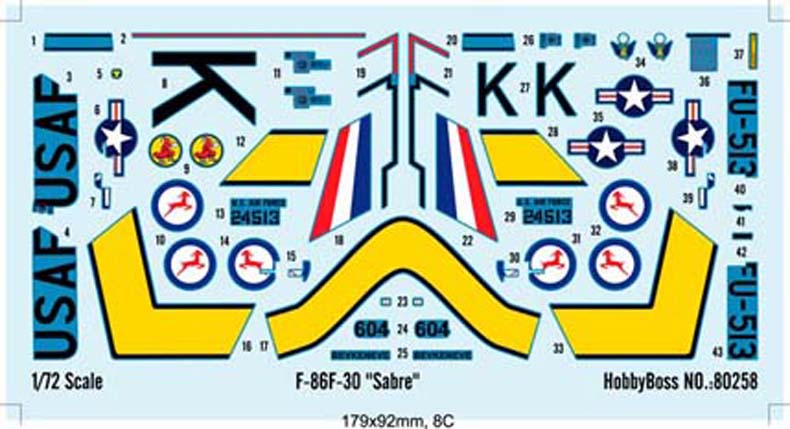 F-86F-30 SABRE      FIGHTER