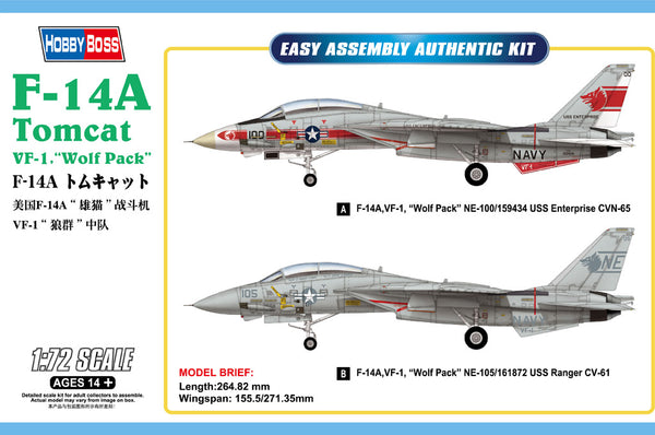 F-14A TOMCAT VF-1   WOLF PACK