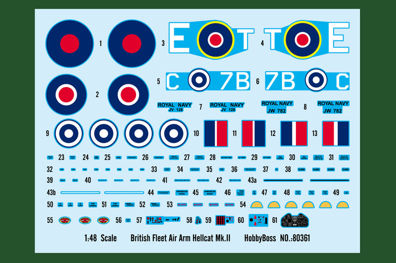 BRITISH FLEET AIR   ARM HELLCAT MK.II