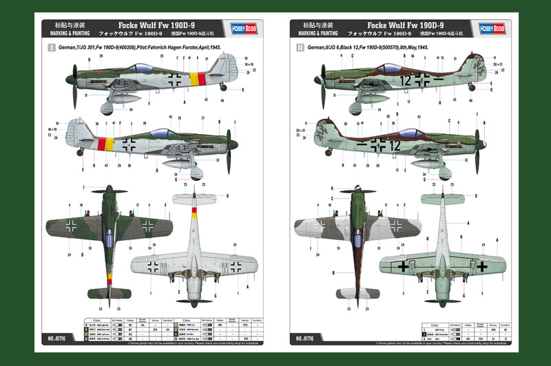 FOCKE-WULF FW190D-9