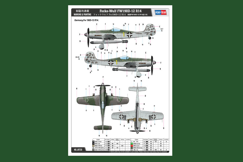 FOCKE-WULF FW190D-12R14