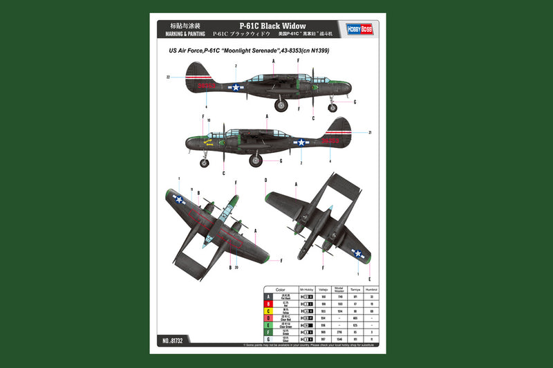 P-61C BLACK WIDOW