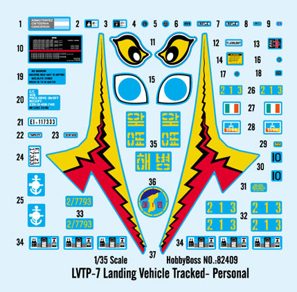 LVTP-7 LAND. VEHICLETRACKED PERSONNEL