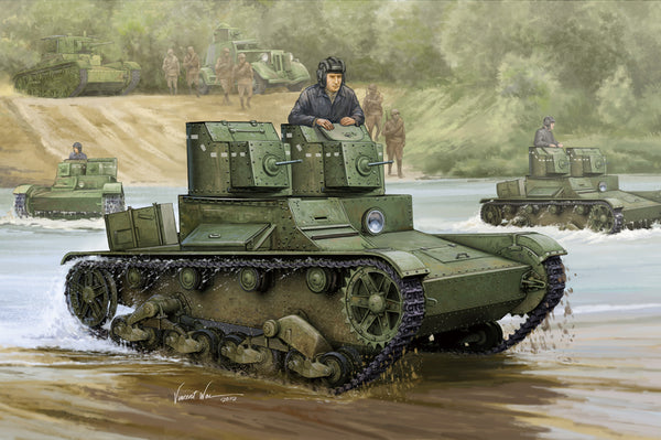 SOVIET T-26 LIGHT INFANTRY TANK MOD.1931