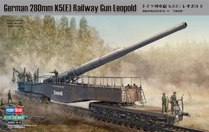 GERMAN 280MM K5(E)  RAILWAY GUN LEOPOLD