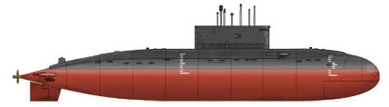 PLAN KILO CLASS     SUBMARINE