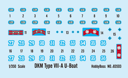 DKM NAVY TYPE VII-A U-BOAT