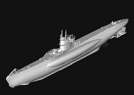 DKM NAVY TYPE VII-B U-BOAT