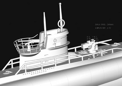 DKM NAVY TYPE VII-C U-BOAT