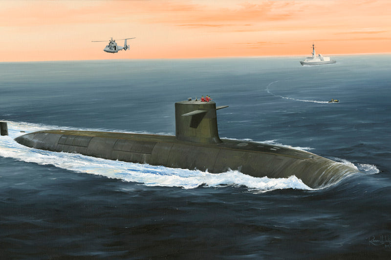 FRENCH NAVY TYPE LE TRIOMPHANT SSBN