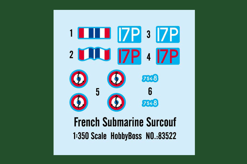 FRENCH SURCOUF      SUBMARINE CRUISER