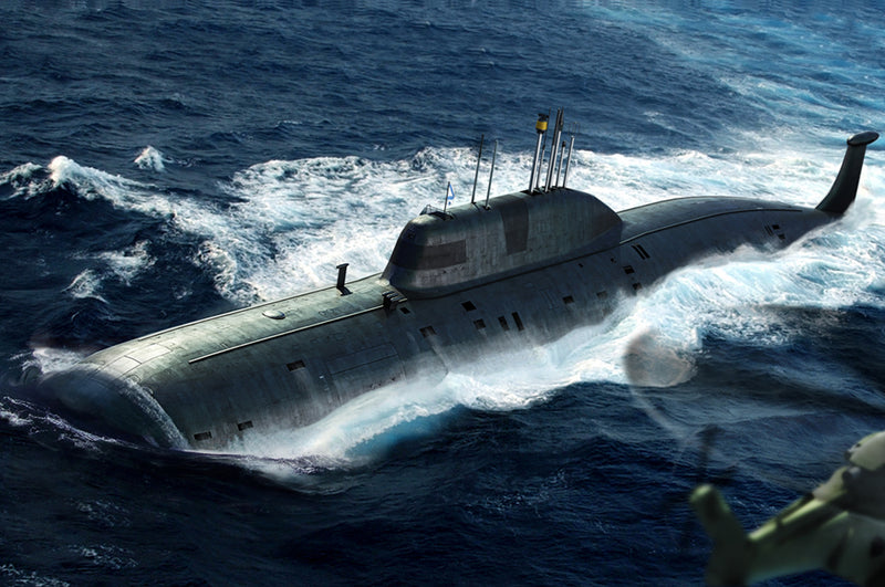 RUSSIAN NAVY SSN    AKULA CLS. ATTACKSUB