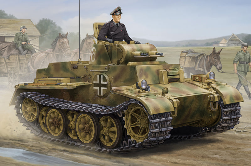 GERMAN PZ.KPFW.1    AUSF.F (VK1801)-LATE