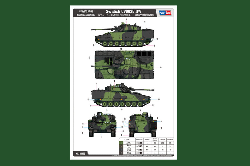 SWEDISH CV9035 IFV