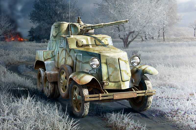 SOVIET BA-10 ARMOR  CAR