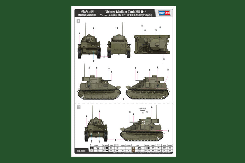 VICKERS MEDIUM TANK MK II**