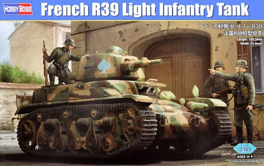 FRENCH R39 LIGHT    INFANTRY TANK