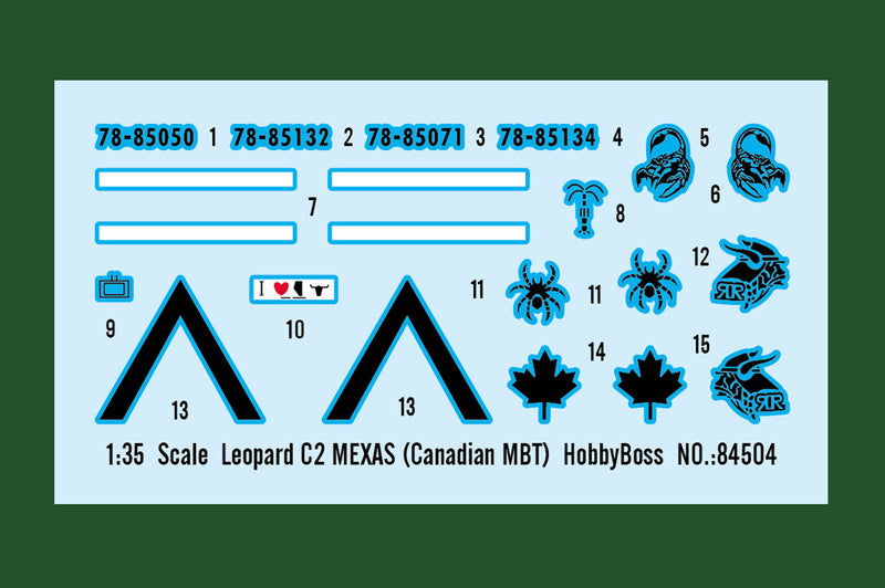 LEOPARD C2 MEXAS    (CANADIAN MBT)