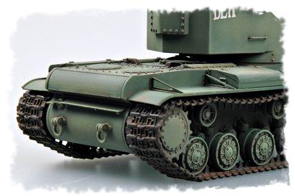 RUSSIAN KV BIG      TURRET TANK