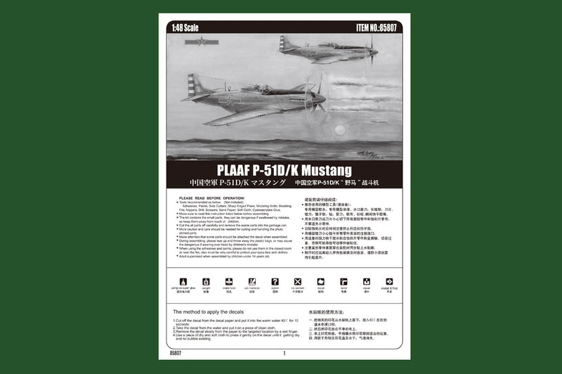 PLAAF P-51D/K MUSTANG FIGHTER