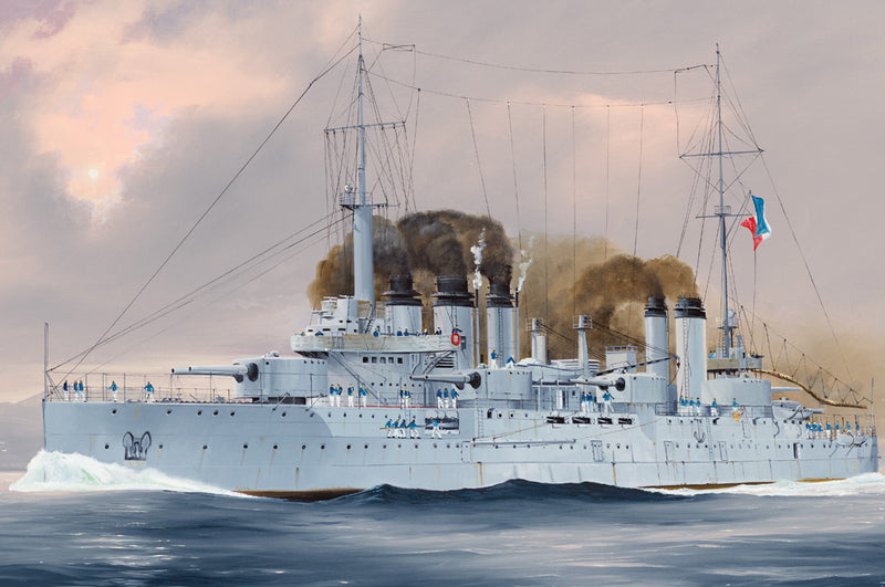 FRNAVY PRE-DREADNOUGBATTLESHIP DANTON