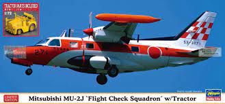 1/72 Hasegawa MU-2J 'Flight Check Squadron' with Tractor